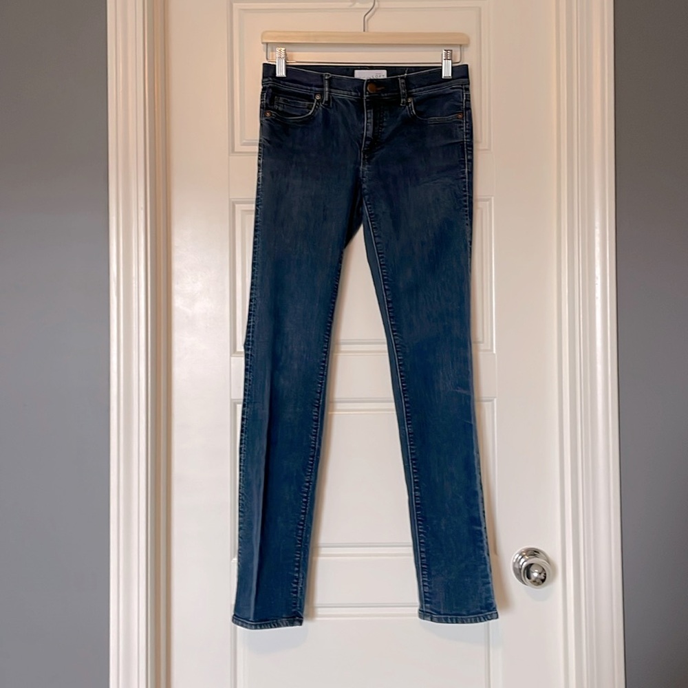 LOFT modern straight jeans